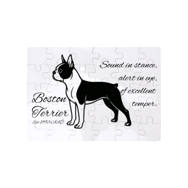 Sound in Stance – Boston Terrier - Puzzle  Thumbnail