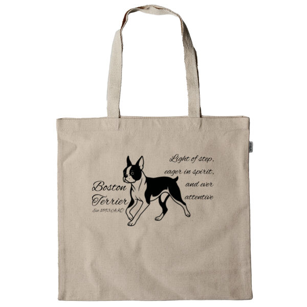 Light of Step – Boston Terrier - Super Tote Bag - Thread Project Thumbnail
