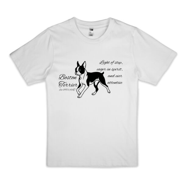 Light of Step – Boston Terrier - Thread Project Womens Diva Tee Thumbnail