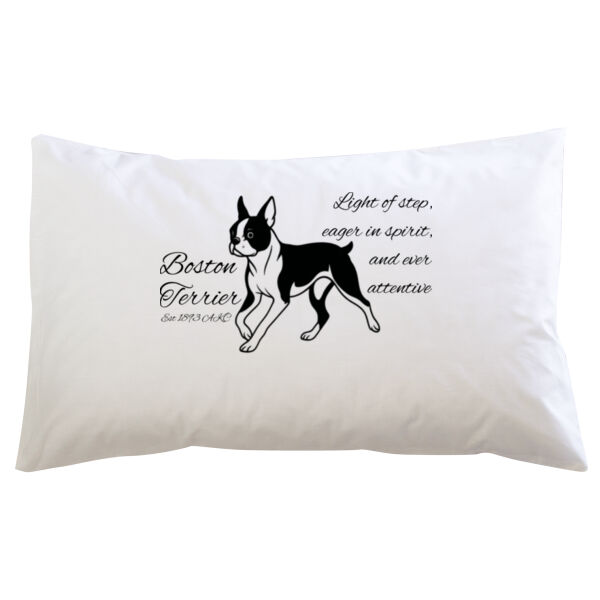 Light of Step – Boston Terrier - Pillowcase  Thumbnail