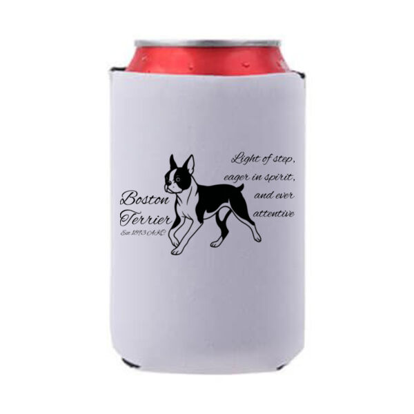 Light of Step – Boston Terrier - Can Cooler Thumbnail