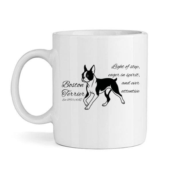 Light of Step – Boston Terrier - Mug Thumbnail