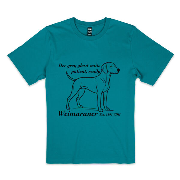 The Grey Ghost Waits – Weimaraner - Thread Project Womens Diva Tee Thumbnail