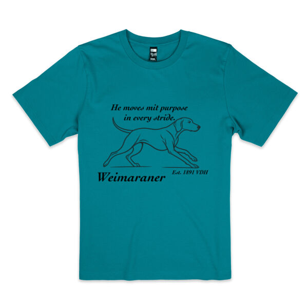 Purpose in Every Stride – Weimaraner - Thread Project Womens Diva Tee Thumbnail