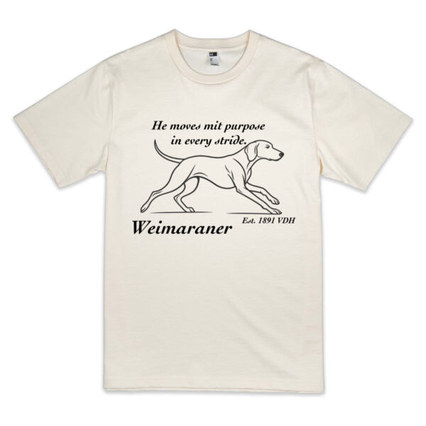 Purpose in Every Stride – Weimaraner - Thread Project Unisex Epic Tee Thumbnail