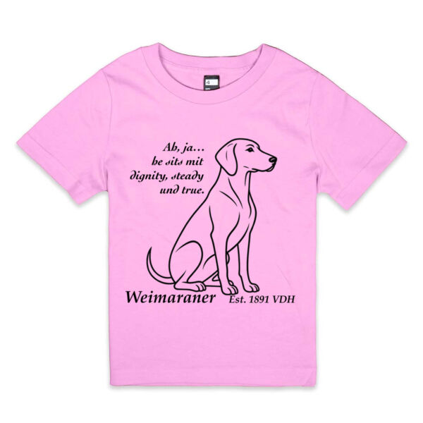 Dignity in Stillness – Weimaraner - Thread Project Kids Epic Tee Thumbnail