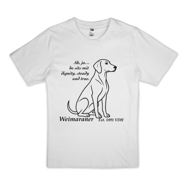 Dignity in Stillness – Weimaraner - Thread Project Womens Diva Tee Thumbnail