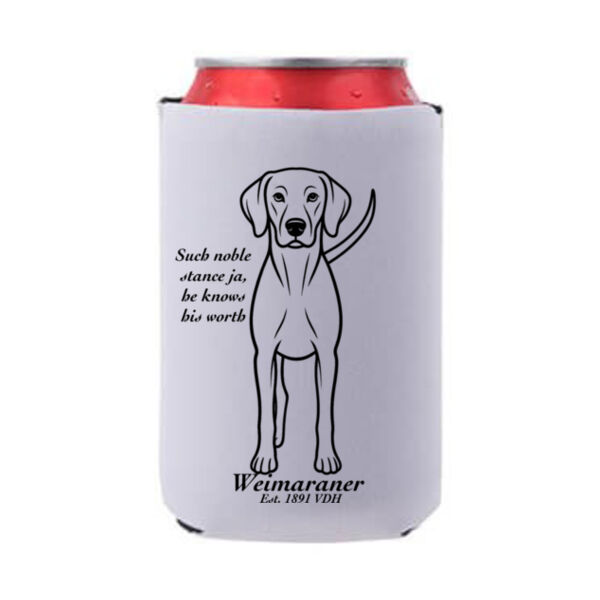 Noble Stance – Weimaraner - Can Cooler Thumbnail