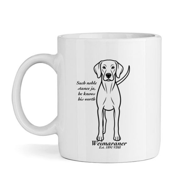 Noble Stance – Weimaraner - Mug Thumbnail