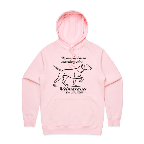 Something Stirs – Weimaraner - AS Colour Mens Supply Hood Thumbnail