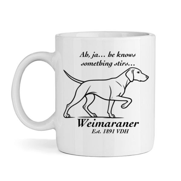 Something Stirs – Weimaraner - Mug Thumbnail