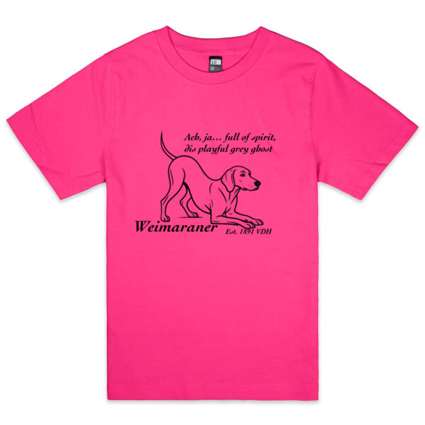 Playful Grey Ghost – Weimaraner - Thread Project Youth Epic Tee Thumbnail