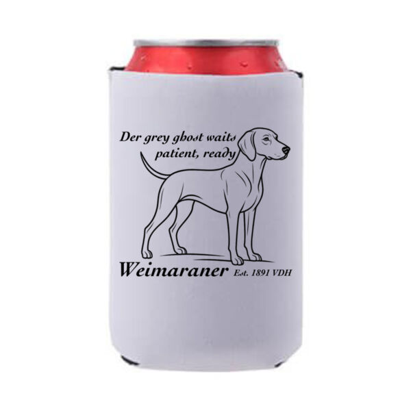 The Grey Ghost Waits – Weimaraner - Stainless Bottle Thumbnail