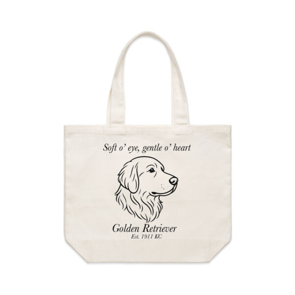 Gentle o’ Heart – Golden Retriever - AS Colour Shoulder Tote Thumbnail