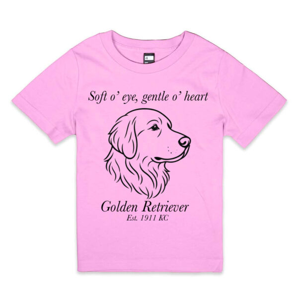 Gentle o’ Heart – Golden Retriever - Thread Project Kids Epic Tee Thumbnail