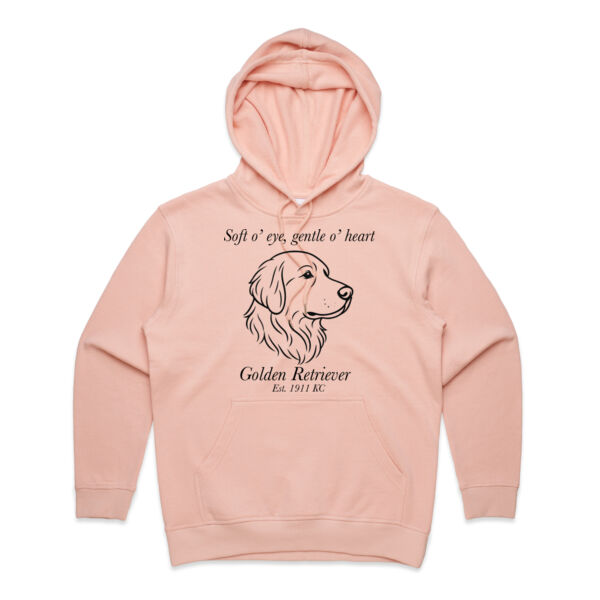 Gentle o’ Heart – Golden Retriever - AS Colour Womens Premium Hood Thumbnail
