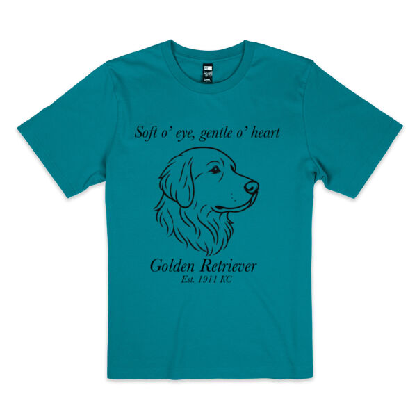 Gentle o’ Heart – Golden Retriever - Thread Project Womens Diva Tee Thumbnail