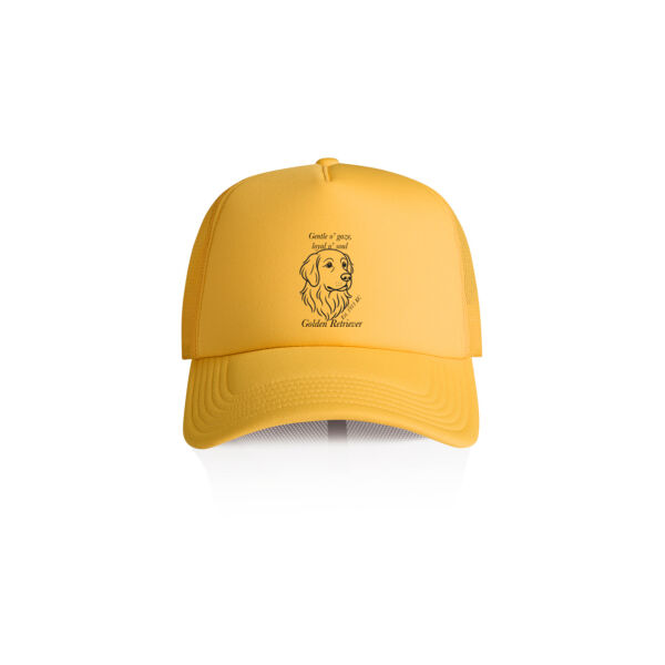 Loyal o’ Soul – Golden Retriever - AS Colour Frame Foam Trucker Cap Thumbnail