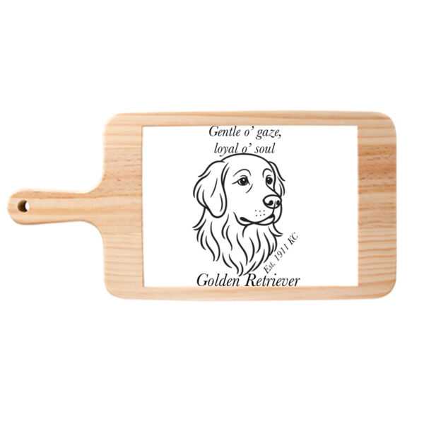 Loyal o’ Soul – Golden Retriever - Cheese Board Thumbnail