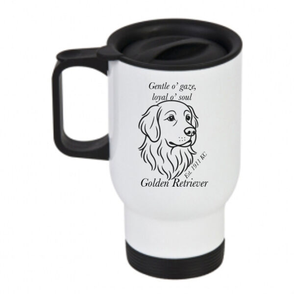 Loyal o’ Soul – Golden Retriever - Travel Mug Thumbnail