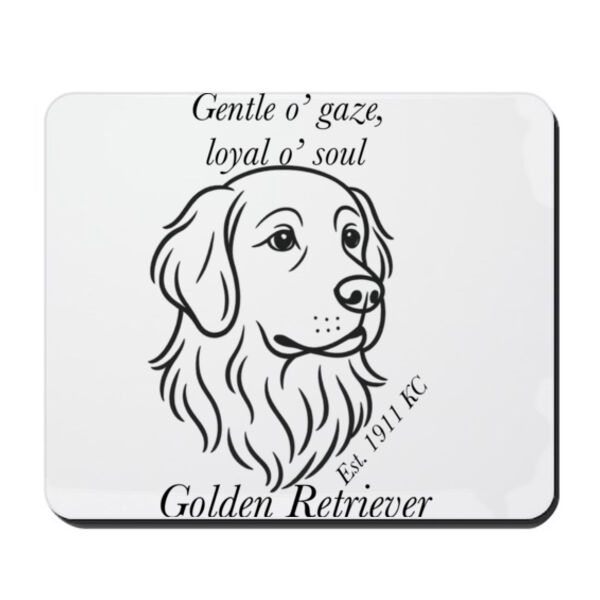 Loyal o’ Soul – Golden Retriever - Mouse Pad Thumbnail