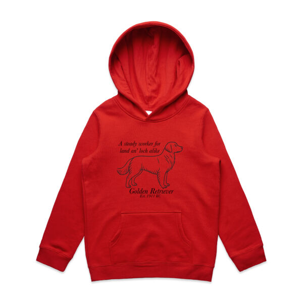 Land an’ Loch Alike – Golden Retriever - AS Colour Kids Supply Hoodie Thumbnail
