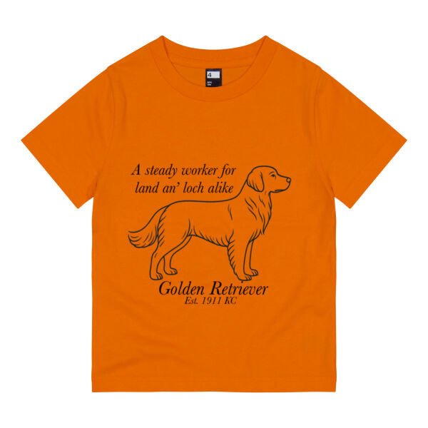Land an’ Loch Alike – Golden Retriever - Thread Project Kids Epic Tee Thumbnail