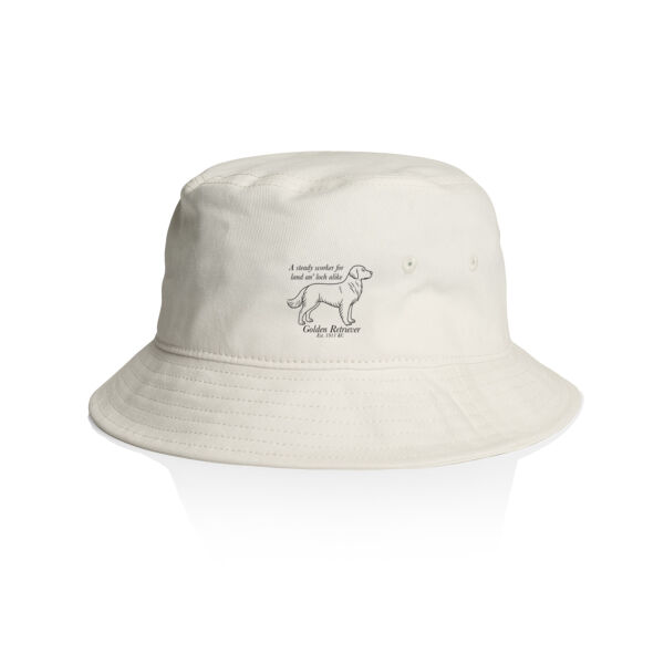 Land an’ Loch Alike – Golden Retriever - AS Colour Womens Bucket Hat Thumbnail