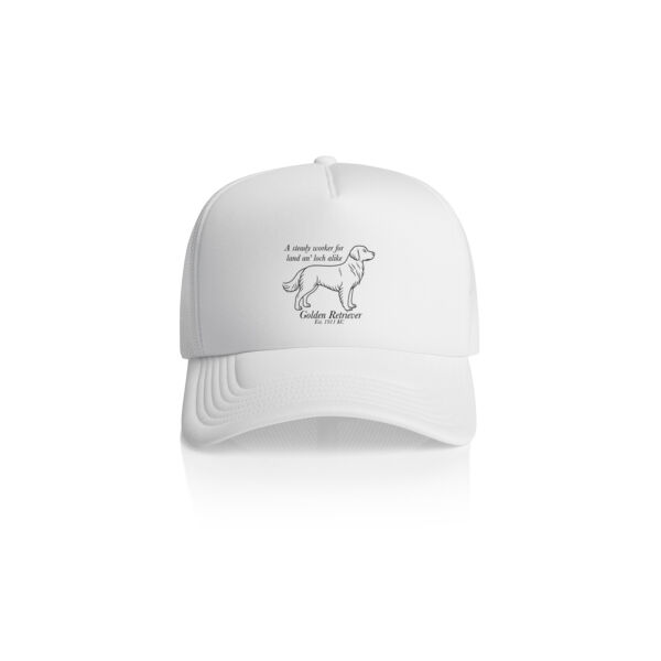 Land an’ Loch Alike – Golden Retriever - AS Colour Frame Foam Trucker Cap Thumbnail